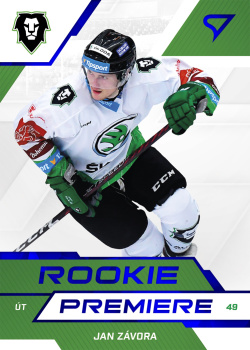 Jan Zavora Mlada Boleslav Tipsport ELH 2022/23 SportZoo 2. serie Rookie Premiere /149 #RP-15